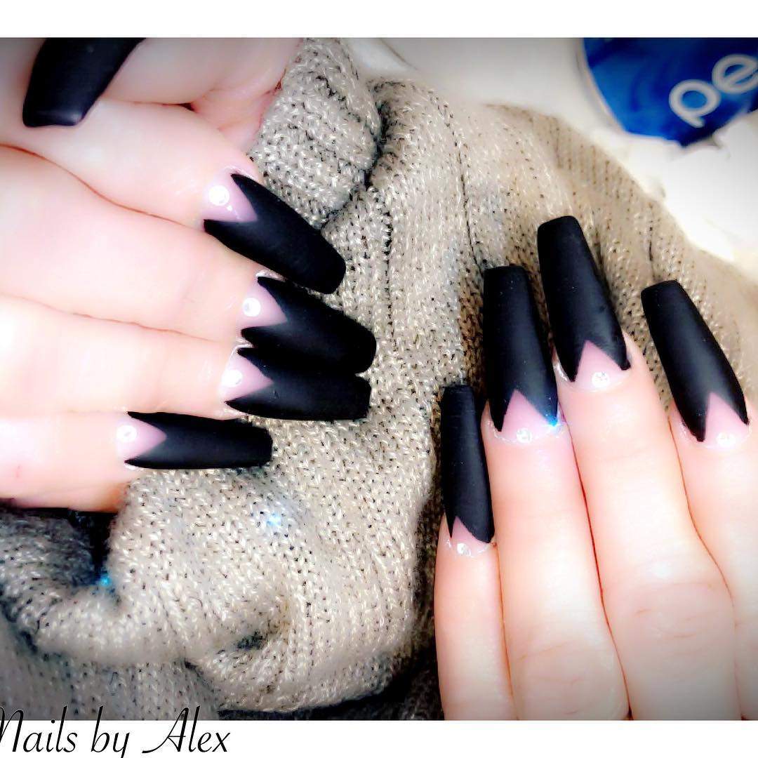 Matte Black Nails That Ll Sweep You Off Your Feets