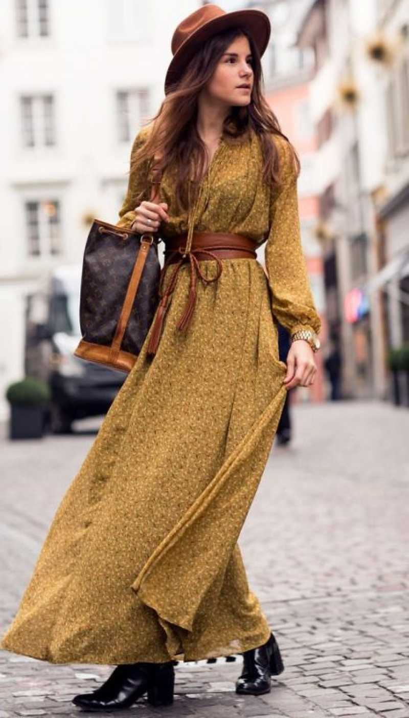 bohemian fall fashion