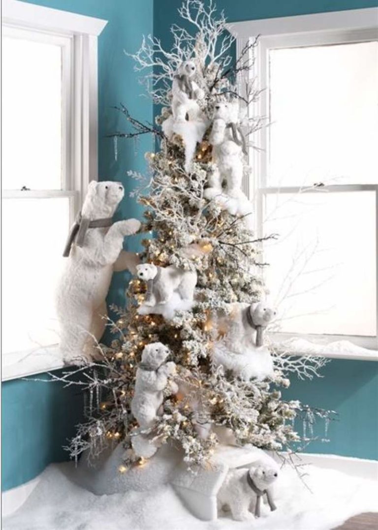 White Christmas decor ideas for soft, warm and fresh vibes in your ...