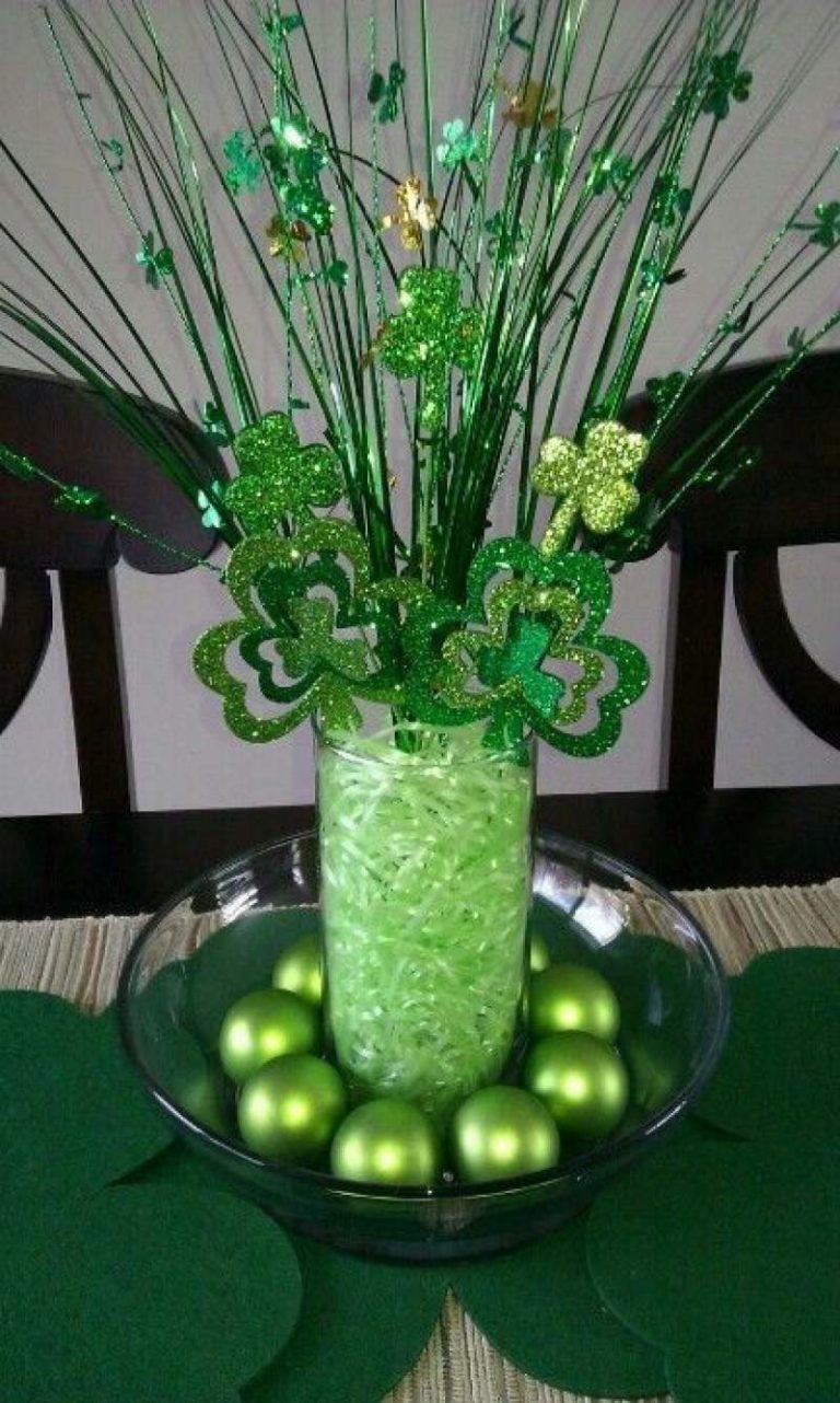 st patricks day table centerpiece ideas kids