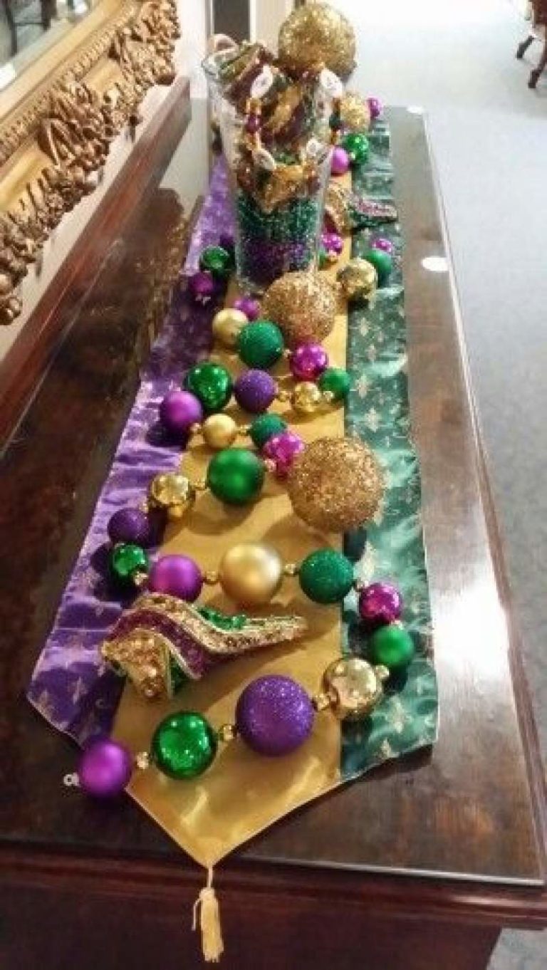 sequin mardi gras top