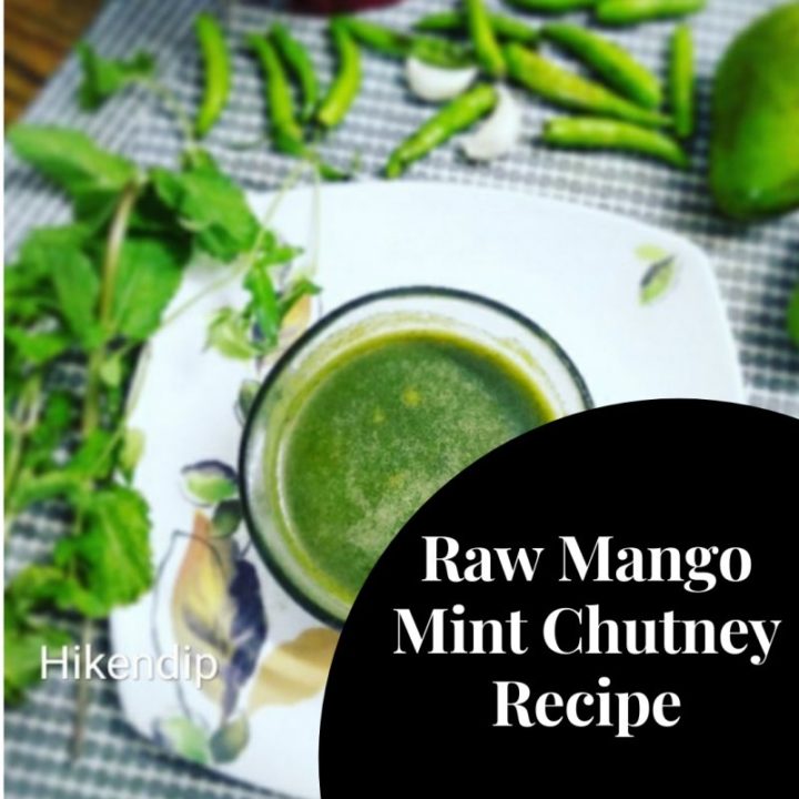 Raw Mango Mint Chutney Recipe | Step By Step Detailed Recipe Guide ...