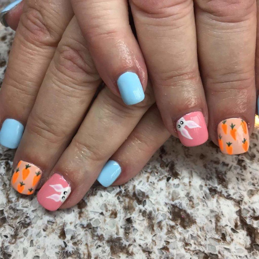 20+ Easter Acrylic Nails which supremely stylish and fashionable