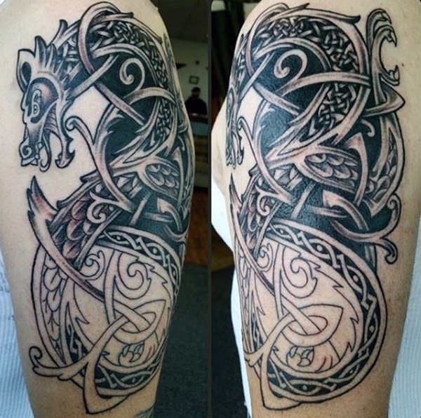 Buy Viking Armband Celtic Tattoo / Celtic Armband Tattoo / Nordic Armband  Tattoo / Viking Armband Tattoo / Celtic Chain Armband Tattoo / Norsk Online  in India - Etsy