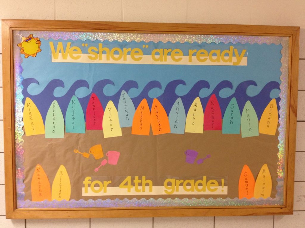 40+ Summer Bulletin Board decor & Classroom door decor ideas for 2022