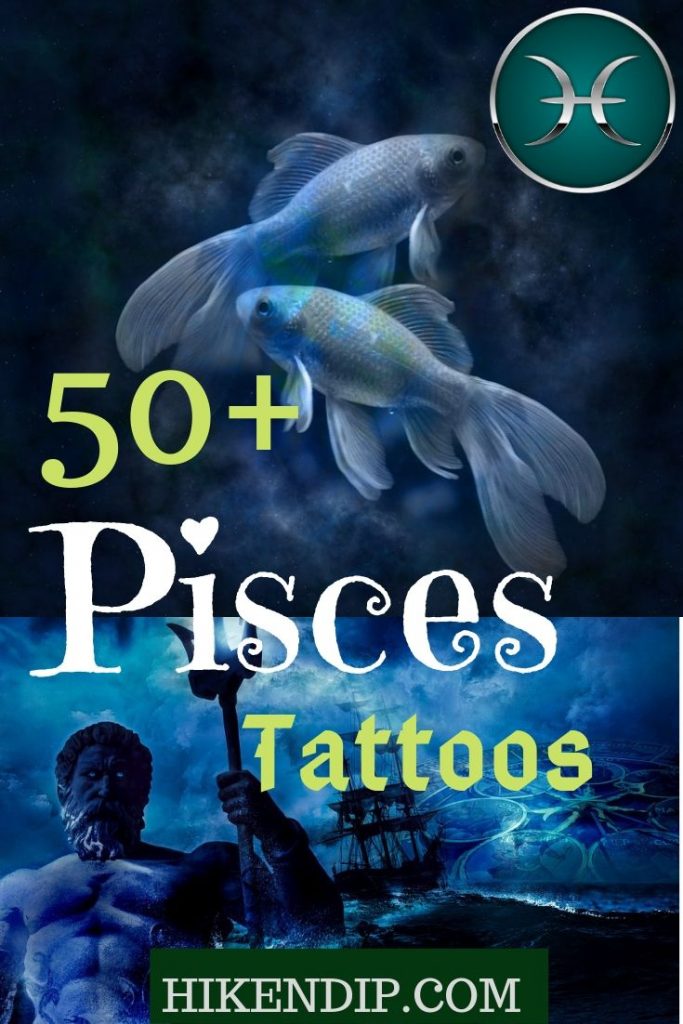 50+ Best Pisces Tattoo Design Ideas - Hike n Dip