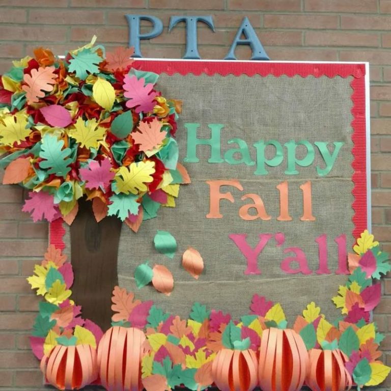 30 Fall Bulletin Board Ideas which are Colorful & Meaningful - Hike n Dip