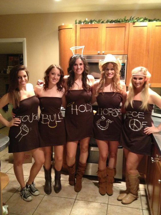 50 Best DIY Group Halloween Costumes for your girl squad - Hike n Dip