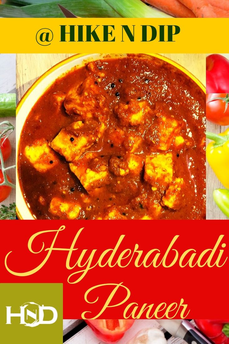 Hyderabadi Paneer recipe