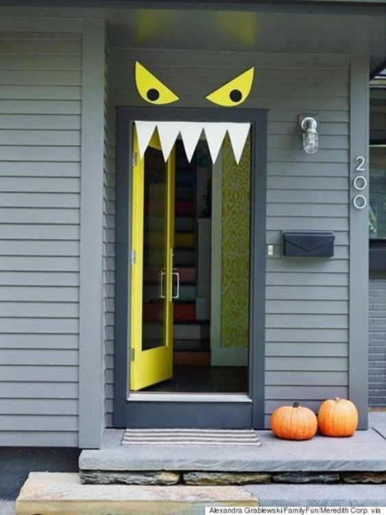 Halloween Door Decoration Ideas