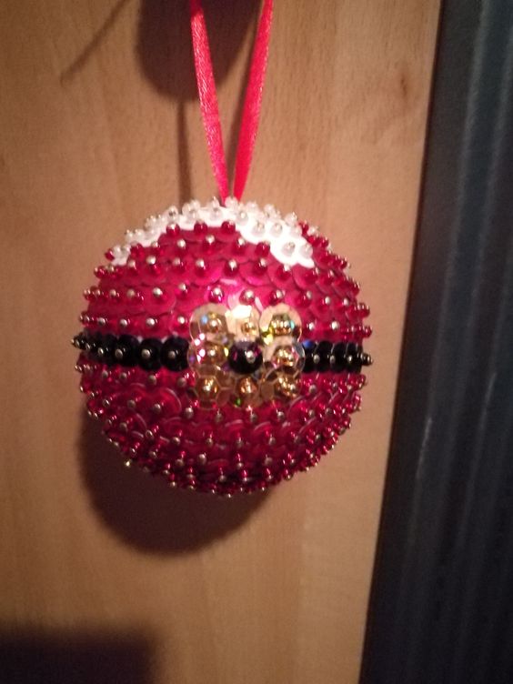 sequin Christmas decorations