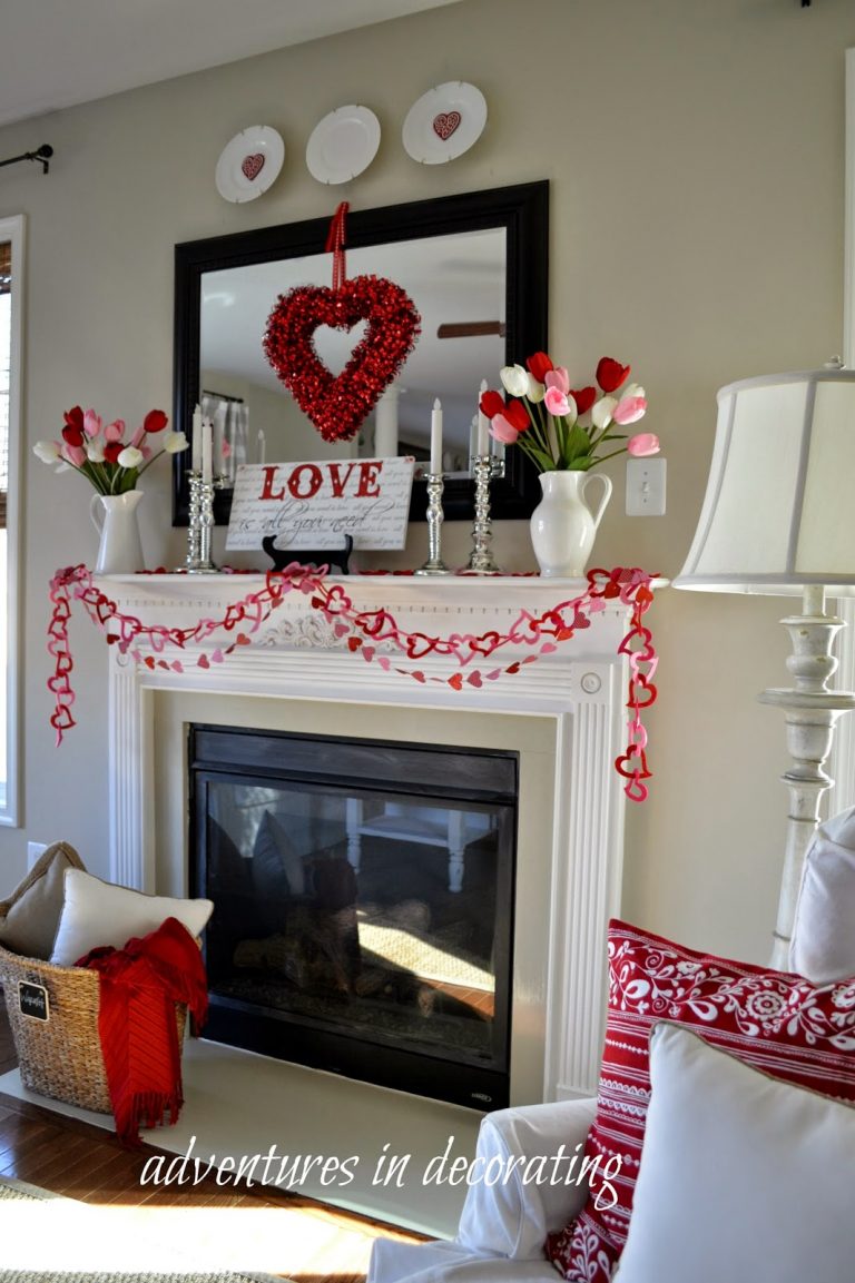 100 Cute DIY Valentine's Day Decorations for Home that looks so ...