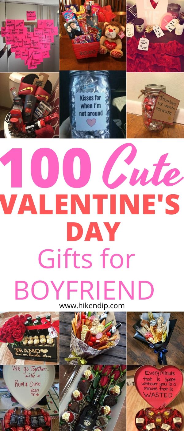 100 Cute Valentine's Day Gifts For Boyfriends That Are Sweet and Romantic -  Hike n Dip