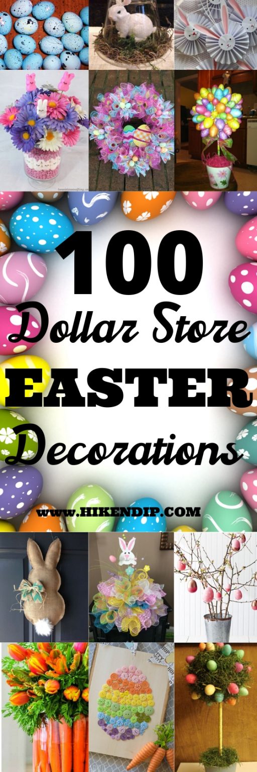 100 Dollar Store Easter Decorations that are simply Egg-cellent - Hike ...