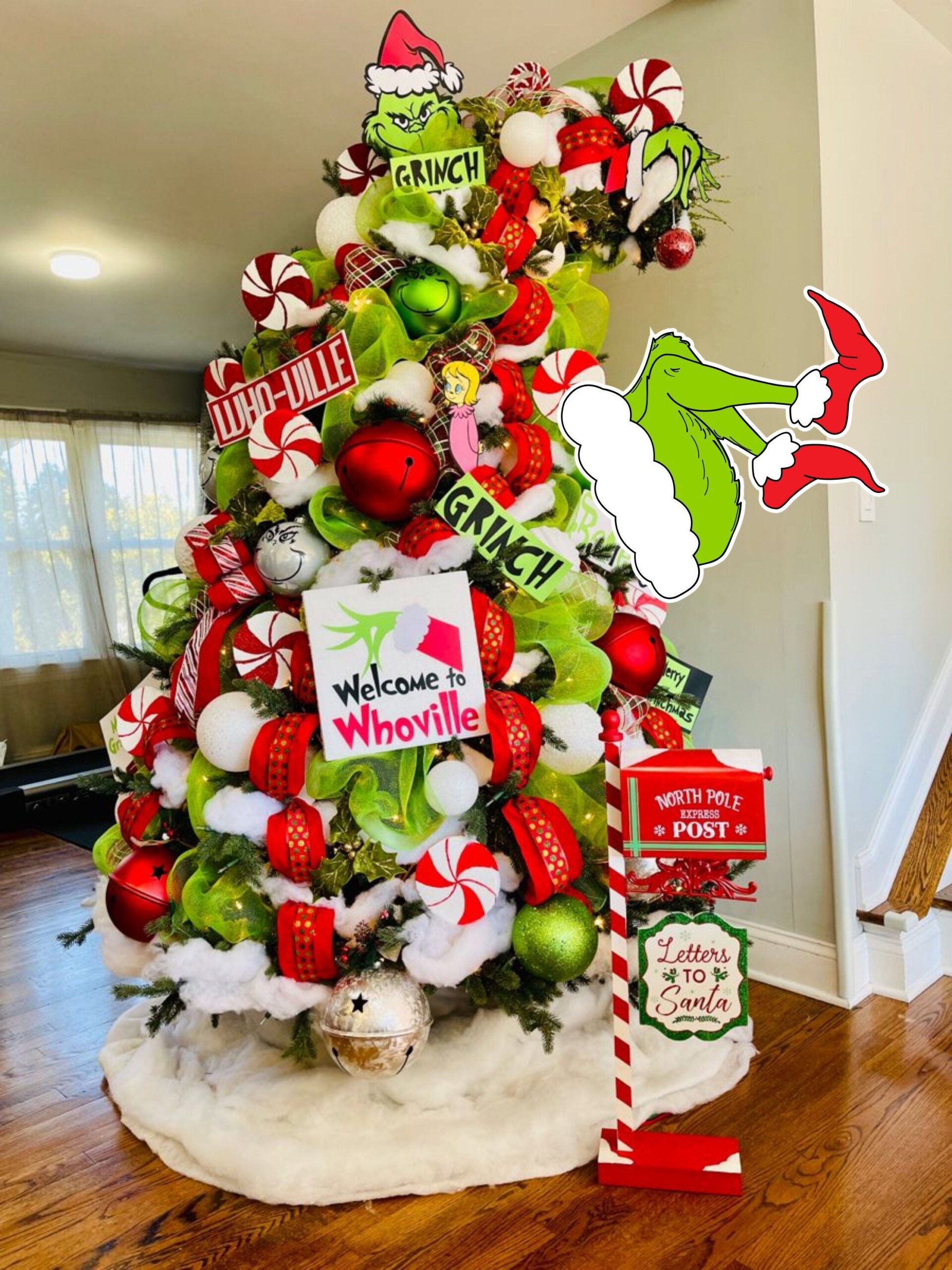 The Tree Topper Turns Your Christmas Tree Into The Grinch