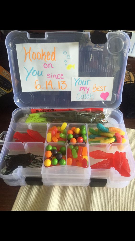 Candy Tackle Box  DIY Gift for Boyfriend