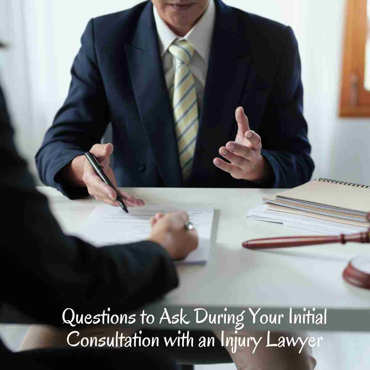 Consultation with an Injury Lawyer