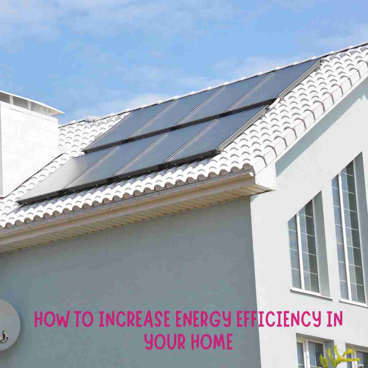 Energy Efficiency in Your Home