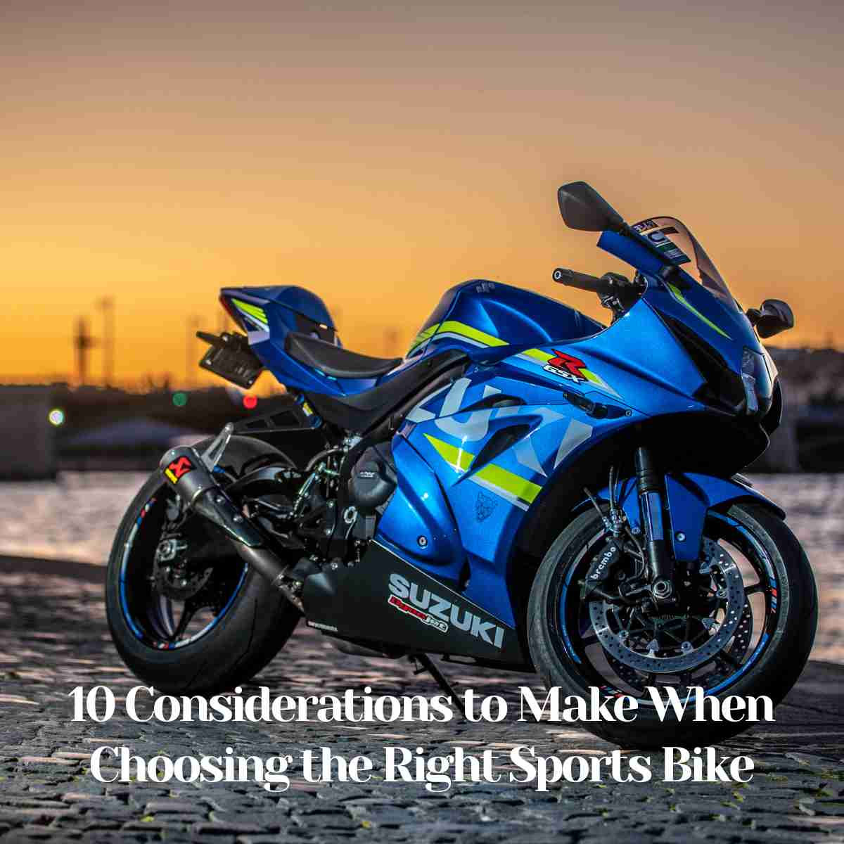 Choosing the Right Sports Bike