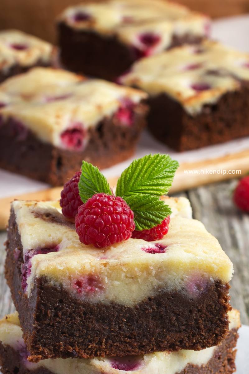 raspberry cheesecake brownies