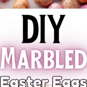 marbled easter eggs