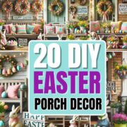 EASTER PORCH DECOR